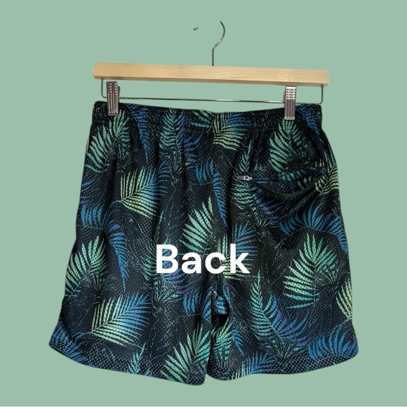 chubbies Other - Chubbies Fern Print Swim Trunks Quick Dry Mesh Lined Classic Slim Drawstring M